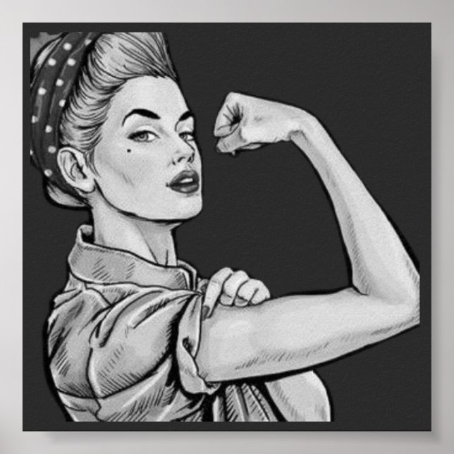 rosie the riveter poster (Framsidan)