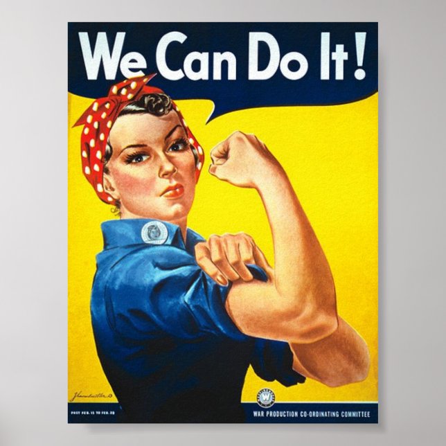 Rosie the Riveter Poster (Framsidan)
