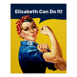 Rosie the Riveter | POSTER | Anpassa Perfect Poster
