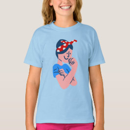rosie the riveter rockabilly retro icon t shirt