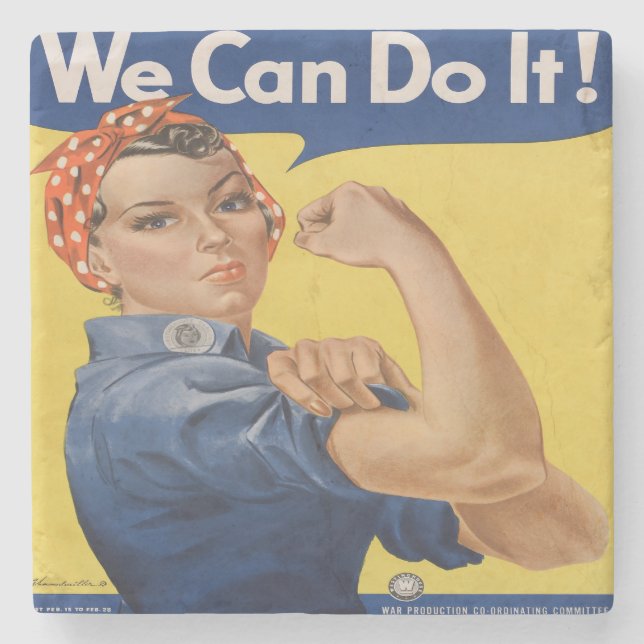 Rosie the Riveter Stenunderlägg (Framsidan)