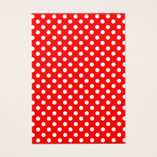Rosie the Riveter Stil Polka dots Visitkort