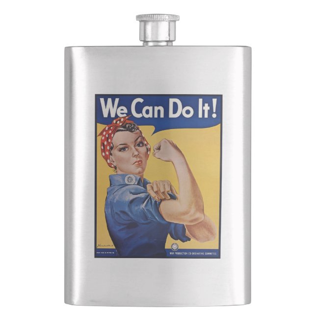 Rosie the Riveter: Strong Women Female Empowerment Fickplunta (Framsidan)