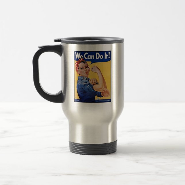 Rosie the Riveter: Strong Women Female Empowerment Resemugg (Vänster)