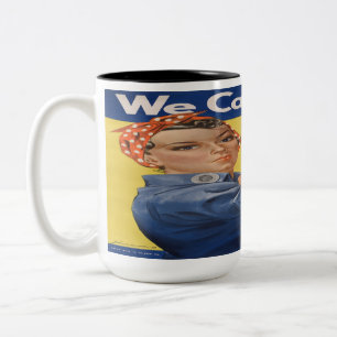 Rosie the Riveter Två-Tonad Mugg