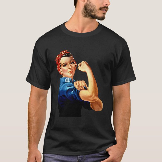 Rosie the Riveter - vi kan göra det! T-Shirt (Framsida)