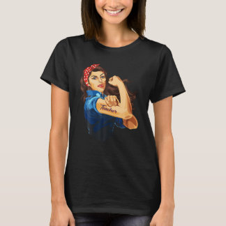 Rosie the Riveter - Woman Teacher T-shirt