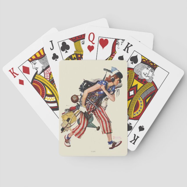 Rosie till Räddingen Spel Kort (Baksidan)