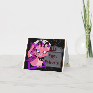 Rosie Toon Kattunge Fairy Kitten med Grav kort