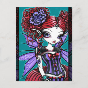 Rosie Twinkle Pixie Ro Tattoo Fairy Postcard Vykort