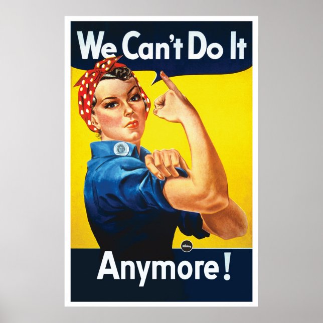 Rosie Unriveted: Vi kan inte göra det större Poster (Framsidan)