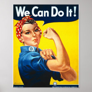 Rosie, vi kan göra den Vintagen Poster