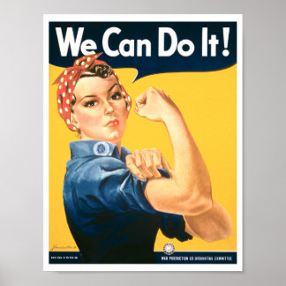 Rosie, vi kan göra det. poster