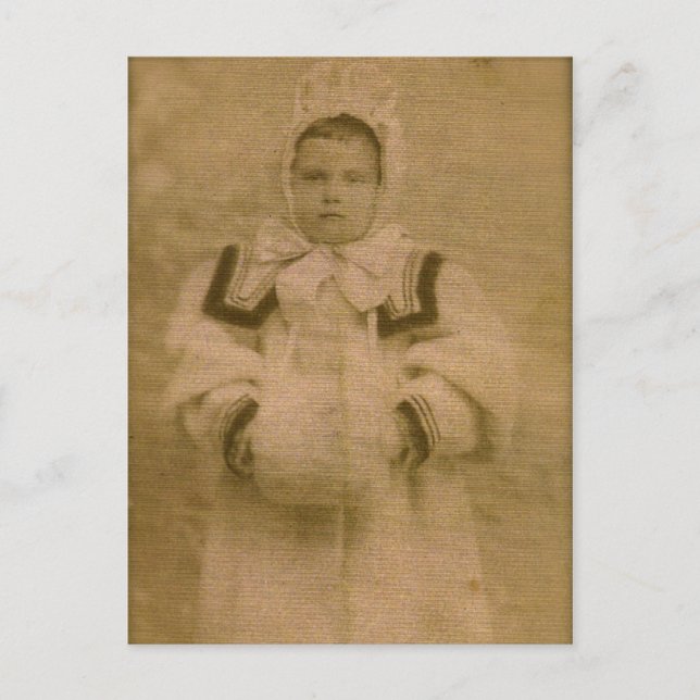 Rosie ZARFOS, redot för snö, circa 1895 Vykort (Framsida)