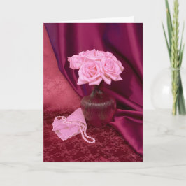 Rosigt steg I Helgkort