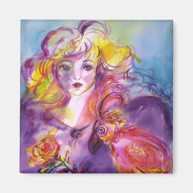 ROSINA / Venetian MasqueraBoll Magnet (Framsidan)