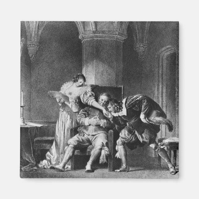 Rosine, Bartholo, Count Almaviva Magnet (Framsidan)
