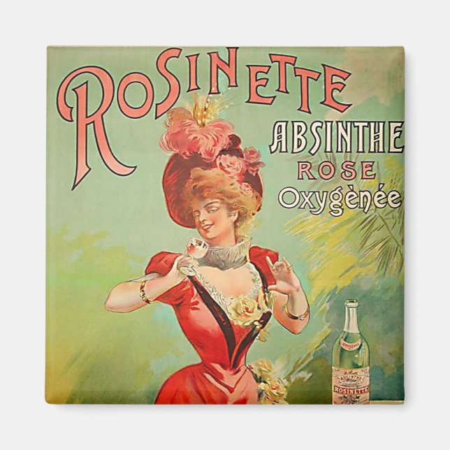 Rosinette Absinthe 1823 Magnet (Framsidan)