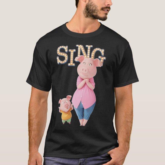 Rosita från SJUNGA film T Shirt (Framsida)