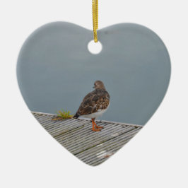 Roskarl Julgransprydnad Keramik