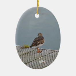 Roskarl Julgransprydnad Keramik