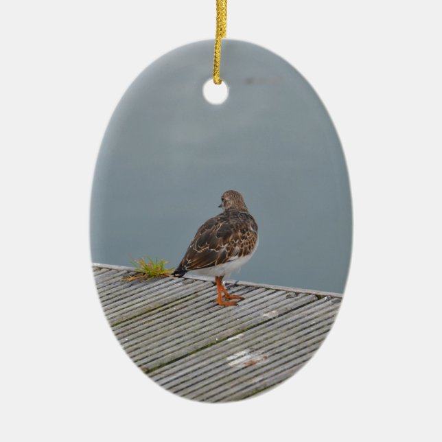 Roskarl Julgransprydnad Keramik (Framsidan)