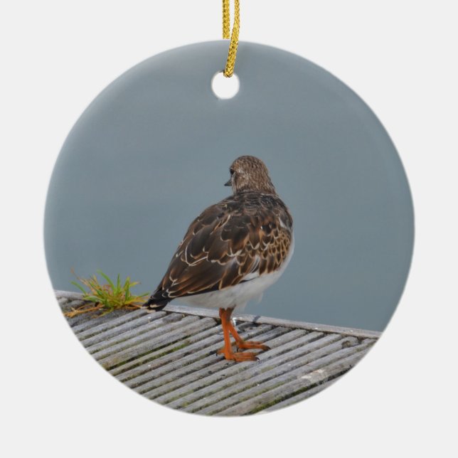 Roskarl Julgransprydnad Keramik (Framsidan)