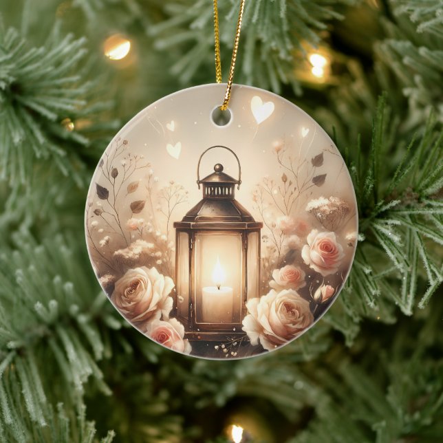 Roslantern Glöd Bouquet Julgransprydnad Keramik (Träd)