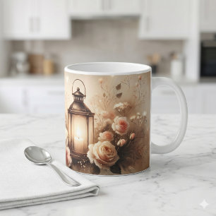 Roslantern Glöd Bouquet Kaffemugg