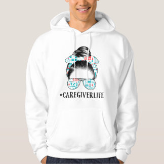 Röslig tofs Vårdgivare Liv Sjuksköterska kläder Ro Hoodie