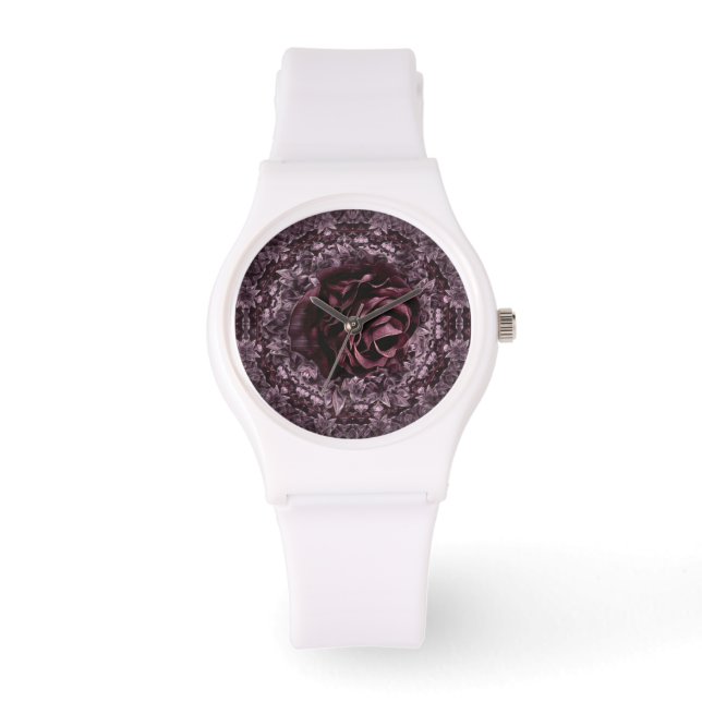 Rosmandala  armbandsur (Framsida)