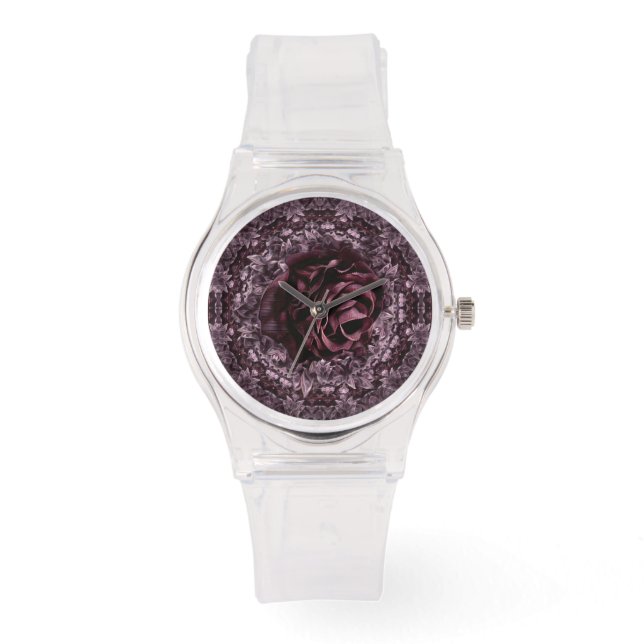 Rosmandala  armbandsur (Framsida)