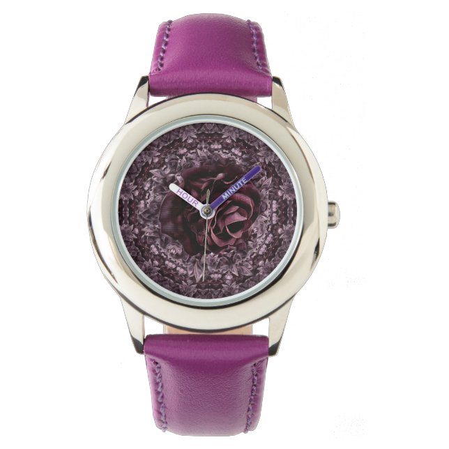 Rosmandala  armbandsur (Framsida)