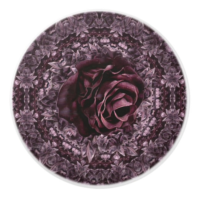 Rosmandala  knopp (Framsidan)