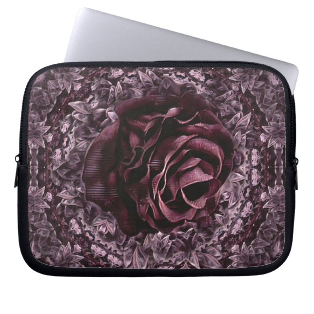 Rosmandala  laptop fodral (Framsidan)