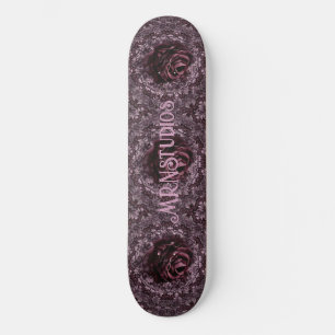Rosmandala mini skateboard bräda 18,5 cm