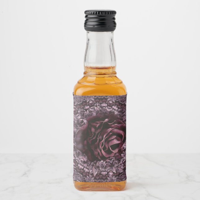 Rosmandala  spritflaskor etikett (Framsida)