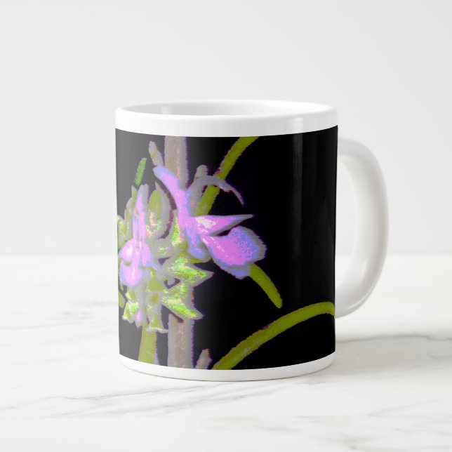 Rosmarin i blomning jumbo mugg (Framsida höger)