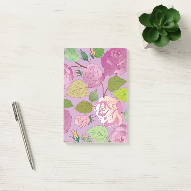 Rosor 18 post-it block (Kontor)