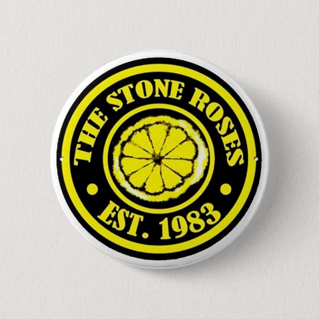 Rosor 1983 Pin Badge Knapp (Framsida)