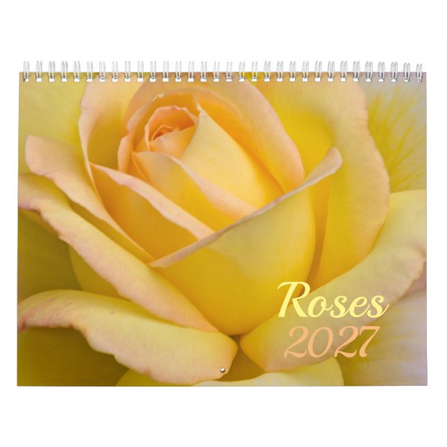 Rosor 2026 Blomkalender Kalender (Omslag)