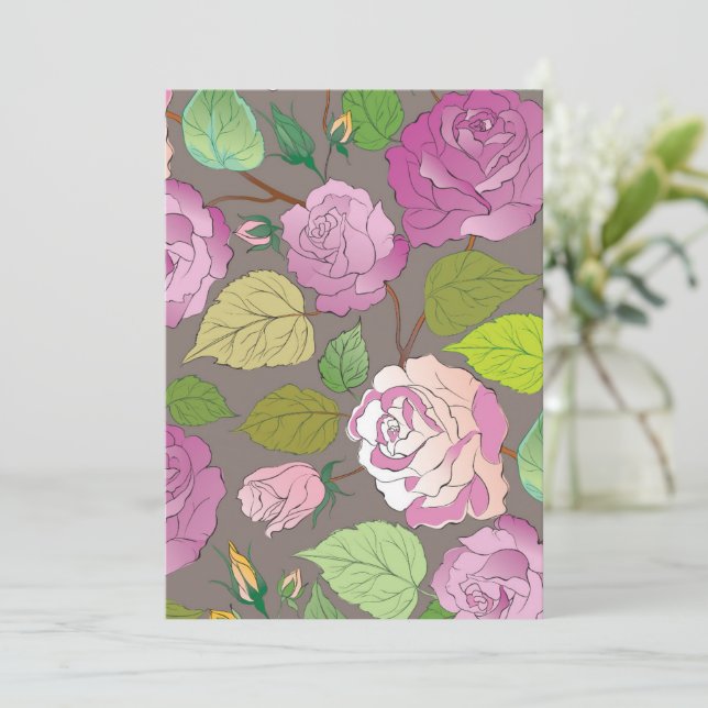 Rosor 20 tack kort (Stående Fram)