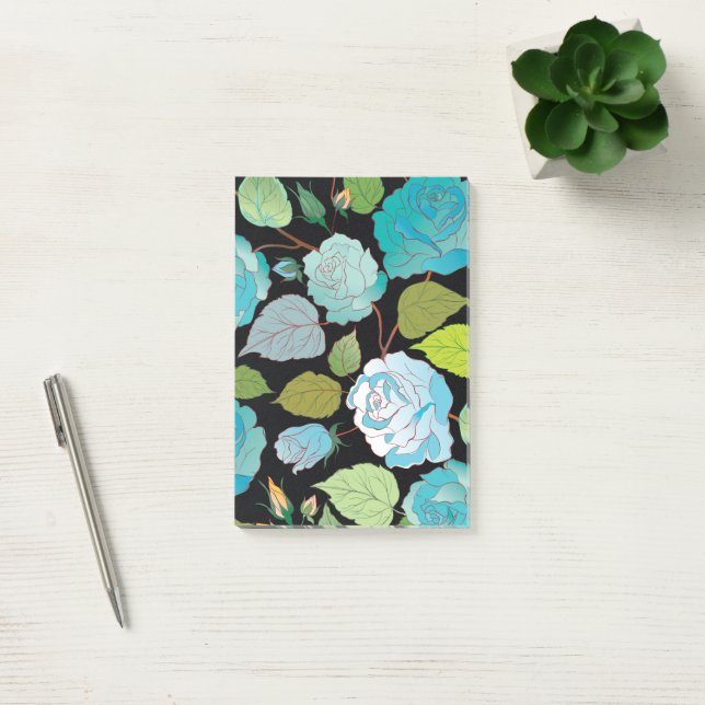 Rosor 22 post-it block (Kontor)