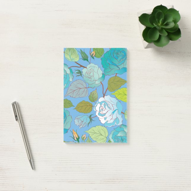 Rosor 23 post-it block (Kontor)