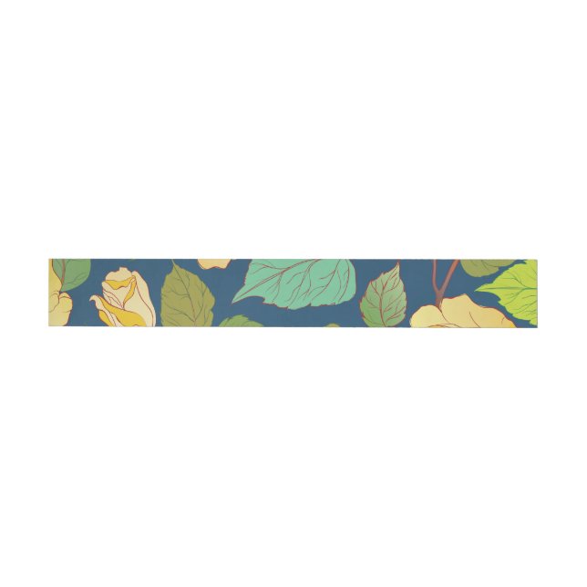 Rosor 2 etikettband (Individuell)