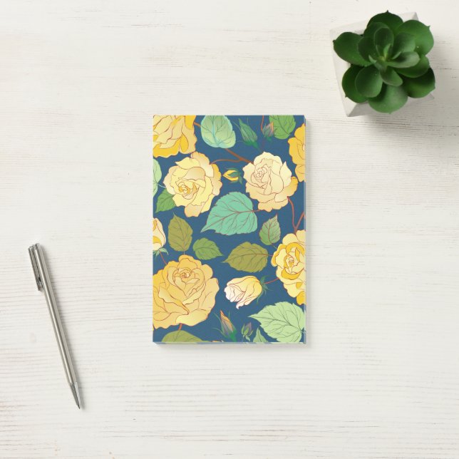 Rosor 2 post-it block (Kontor)
