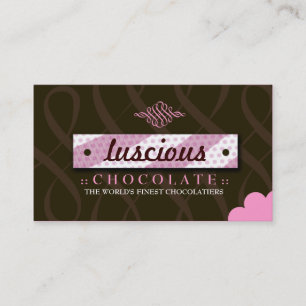 ROSOR 311-LUSCIOUS & CHOKLAD VISITKORT