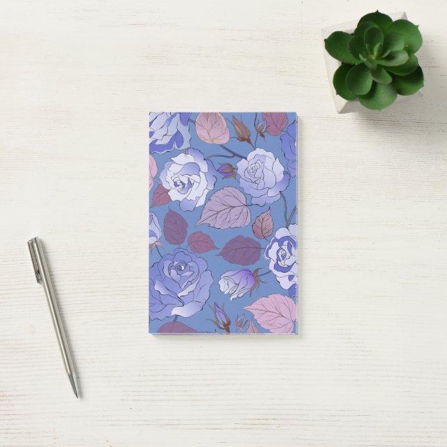 Rosor 32 post-it block (Kontor)
