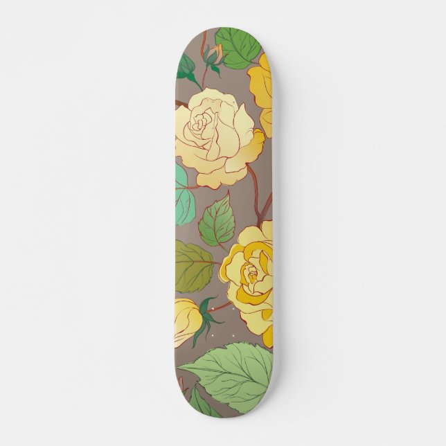 Rosor 3 mini skateboard bräda 18,5 cm (Framsida)