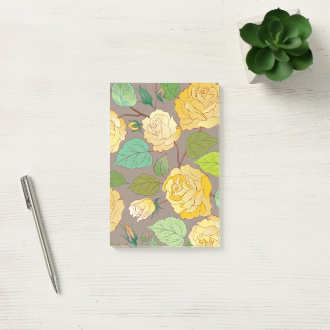 Rosor 3 post-it block (Kontor)